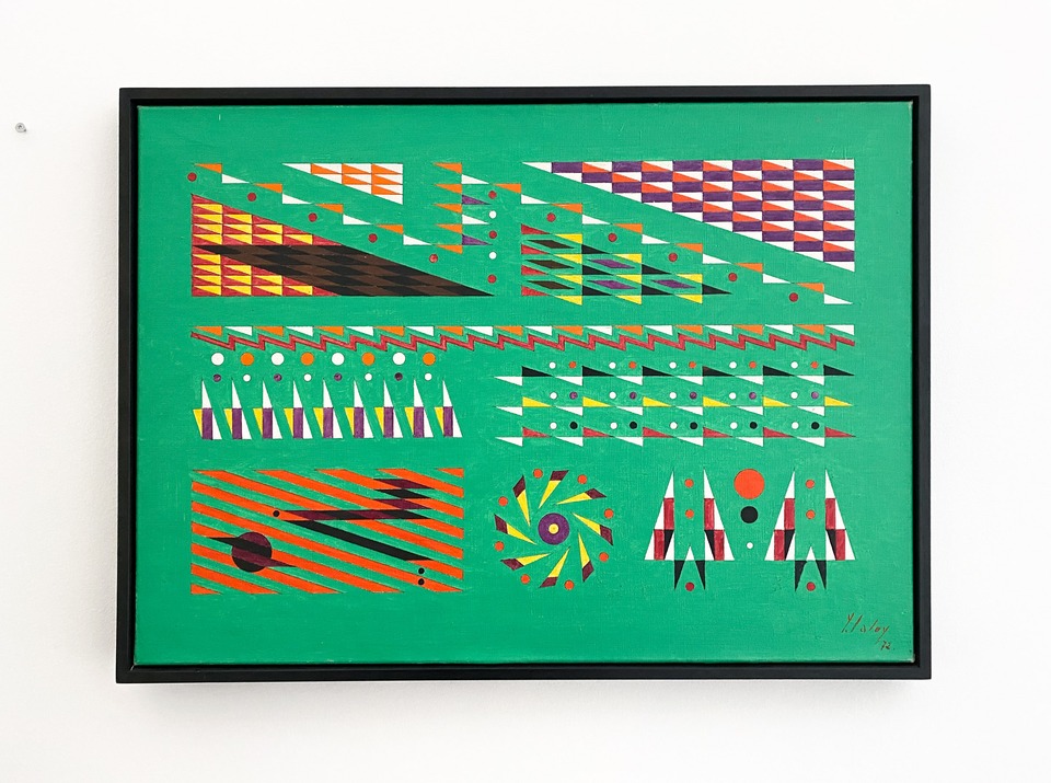 Untitled, 1972
Oil on canvas
46 cm x 64 cm, framed 49 x 67 cm