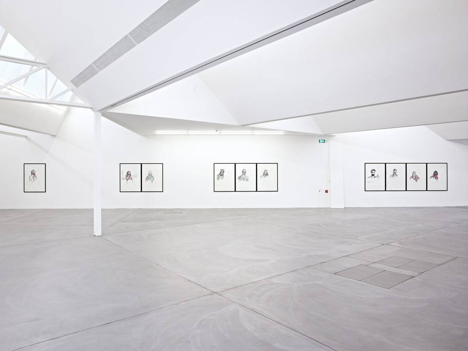 Rebecca Bournigault\
Installation view\
von Bartha, Basel, 2008