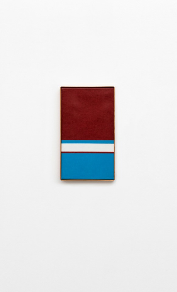 Camille Graeser
Polarisation II, 1959
Oil on canvas
56 x 32 cm