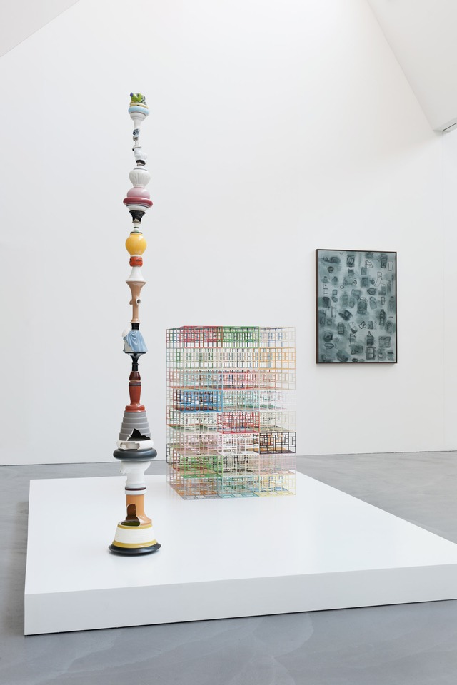 Off The Beaten Track, Group Show\
Installation view\
von Bartha, Basel, 2012