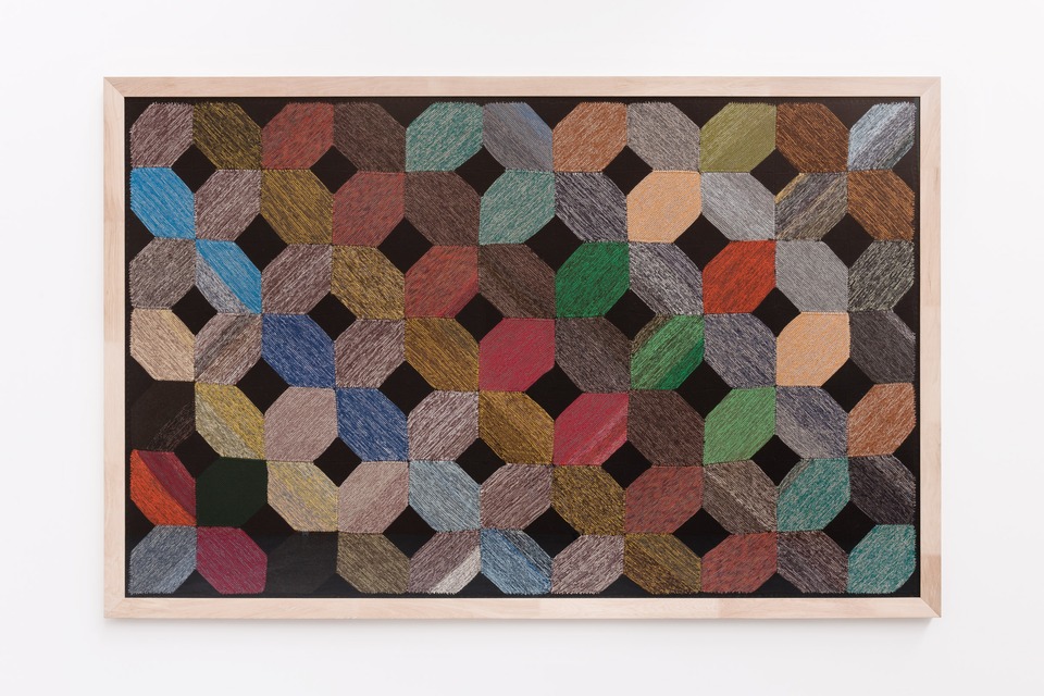 Daniel Robert Hunziker\
Installation view\
von Bartha, Basel, Showroom, 204
