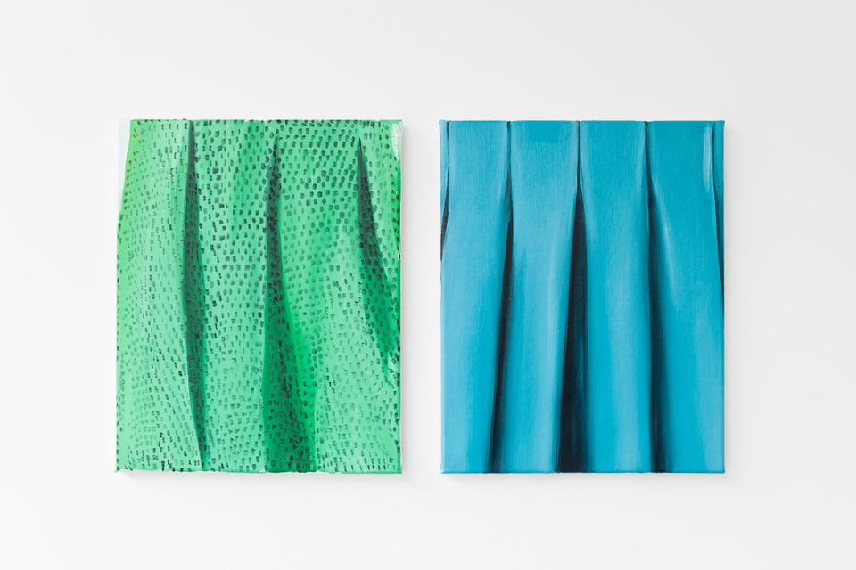 Charlotte Beaudry, Gloss\
Installation view\
von Bartha, Basel, 2013