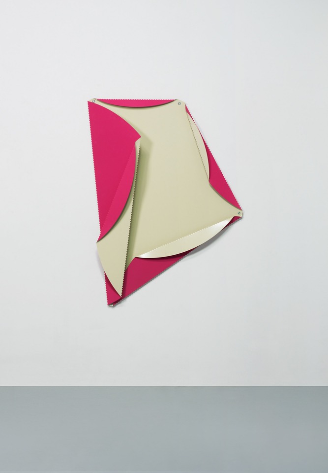 Quadratur des Kreises No. 4, 2012
Acryl-lack auf Stahlblech perforiert