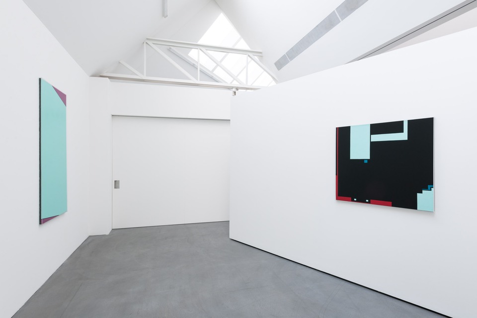 Olle Baertling, Retrospective\
Installation view\
von Bartha, Basel, Showroom, 2016
