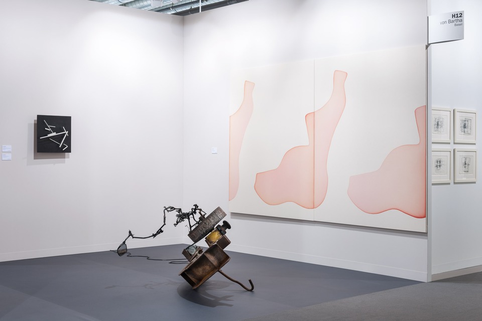 von Bartha booth at Art Basel 2017