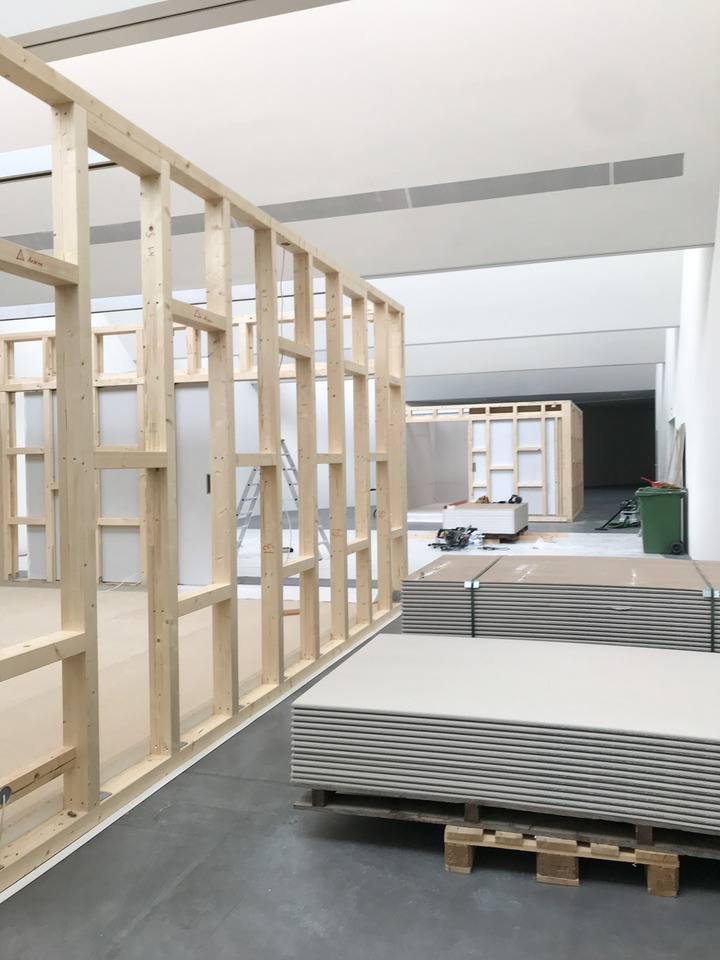 The building process of the Cubes