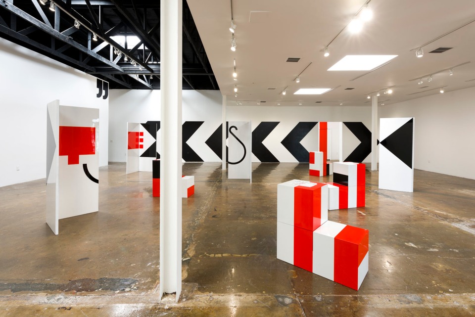 Barbara Stauffacher Solomon 'Relax Into The Invisible'
Exhibition view, LAXART, Los Angeles
courtesy of LAXART, Los Angeles. Photo by Ruben Diaz