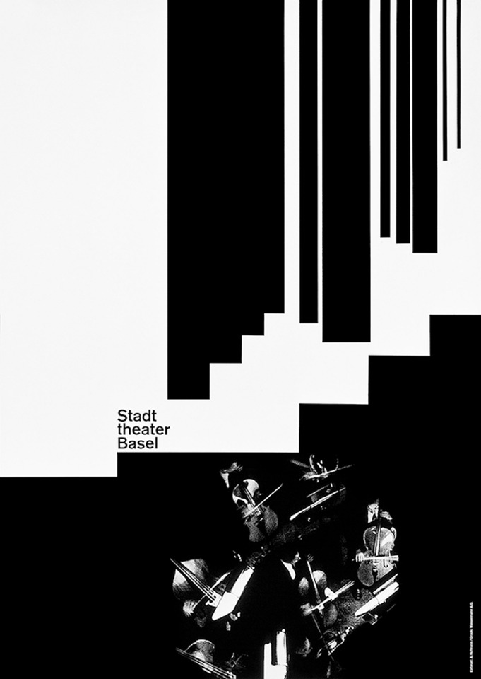 Armin Hofmann Poster for Stadttheater Basel, Season 1962/63
Photolithography
© Matthias Hofmann
