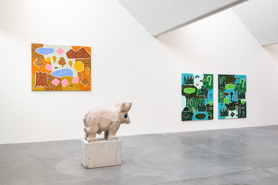 Olaf Breuning, Two Lakes

Exhibition view

von Bartha, Basel