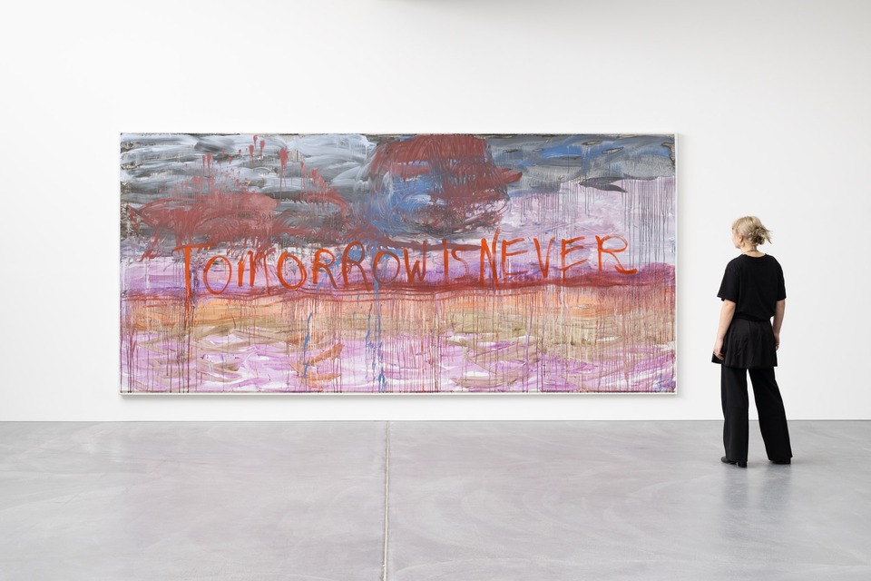 *Tomorrow is never*, 2020
Oil on canvas
220 x 470 cm