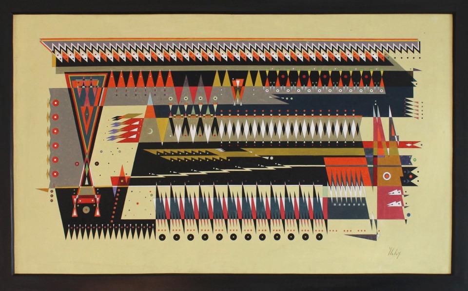 Yves Laloy
Montez (una), 1953
oil on canvas
86 x 143 cm