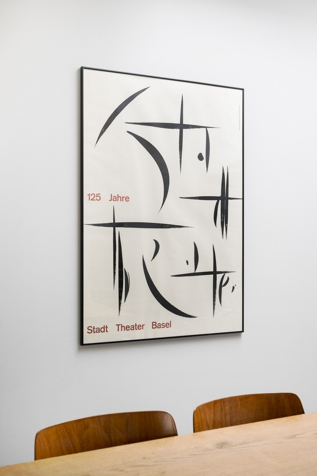 Armin Hofmann

*Poster for 125 Jahre Stadttheater Basel, *1958

128 x 89.5 cm