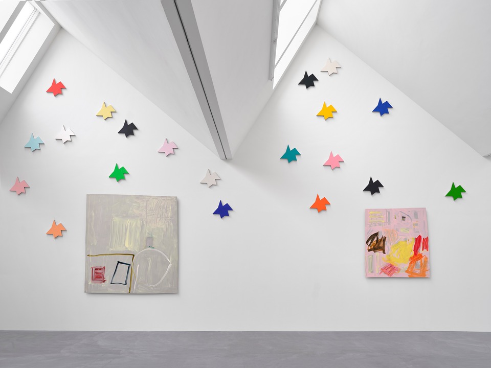 Imi Knoebel, "In den Sternen ..."
Exhibition view
von Bartha, Basel
Photo: Philipp Hänger