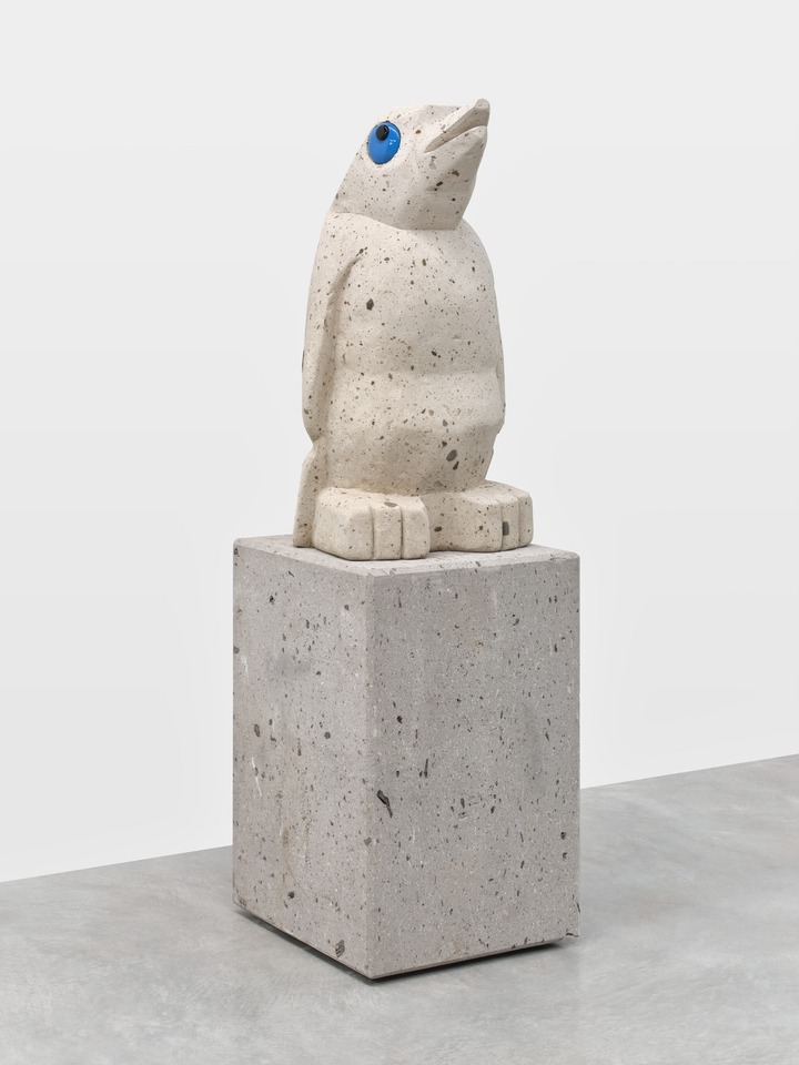 Olaf Breuning
Bird, 2024
Lava Stone, ceramic
154.9 x 50.8 x 44.5 cm