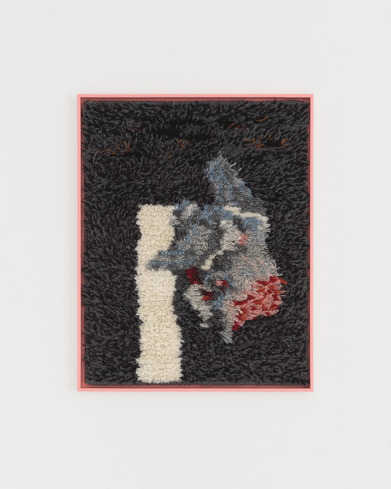 Emilia Bergmark

Flad Due / Flat Pigeon, 2016

Tufted wool on stretcher

60 x 76 cm
