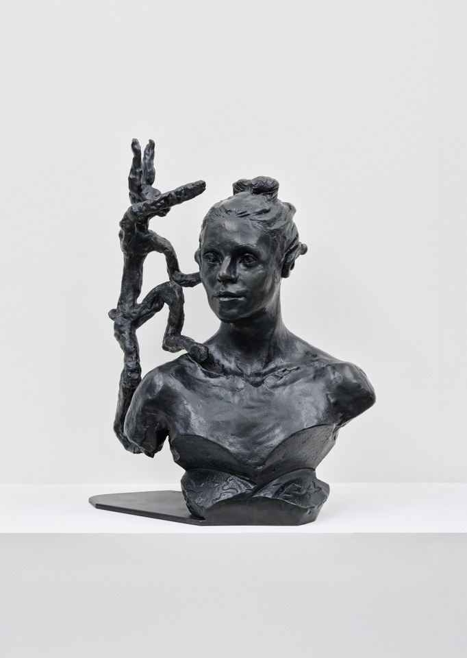 Barry Flanagan, “Scaling up Orlando,” 2008
