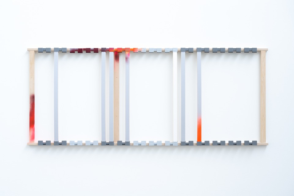 Florian Slotawa, view on "LR\_03," 2025, von Bartha, Basel, 2026. Photo by Finn Curry
