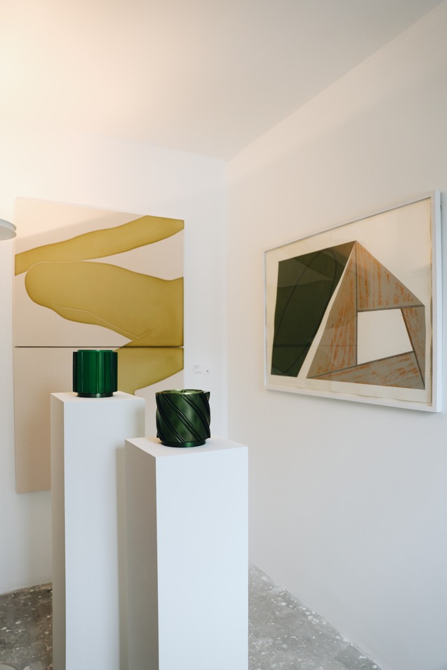 (f.l.t.r.) Landon Metz, Anna Dickinson, Robert Mangold
