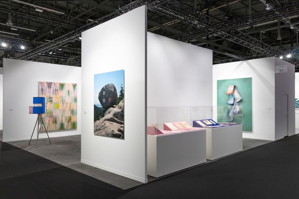 (f.l.t.r.) Boris Rebetez, Athene Galiciadis, Olaf Breuning, Camille Graeser, Francisco Sierra
