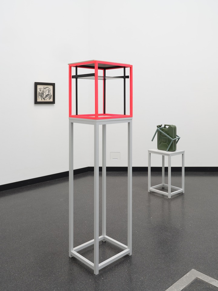 View on Florian Slotawa’s "KS.068" and "KS.069" at the exhibition "Florian Slotawa. Stuttgart sichten" at Staatsgalerie Stuttgart. Both photos by Staatsgalerie Stuttgart
