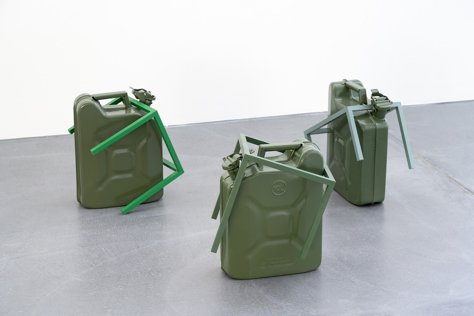 Florian Slotawa, view on “KS.069,” 2025. Photo: Finn Curry
